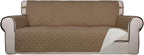 PureFit Reversible Quilted Sofa Cover, Water Resistant Slipcover Furniture by PureFit