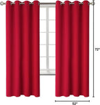 BGment Room Darkening Curtains 72 Inches Long - Image 9