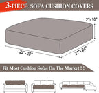 Couch Cushion Covers Seat Cushion Cover Stretch Couch Cover Separate Sectional - Image 6