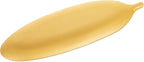 Hanobe Decorative Trays for Home Decor, Leaf Shaped Wood Key Bowl