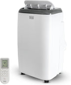BLACK+DECKER Portable Air Conditioner, 7,500 BTU, BPT05WTB, White