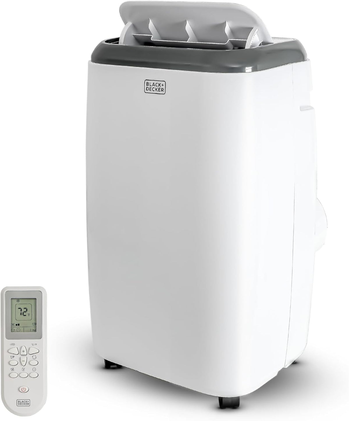 BLACK+DECKER Portable Air Conditioner, 7,500 BTU, BPT05WTB, White