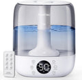 Provirtec Cool Mist Humidifier for Bedroom Easy to Clean, 6L Ultrasonic