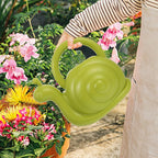 TOYANDONA 2Pcs Animal Watering Can - Small Water Can Plant Watering Pot for Indoor Outdoor Garden Plants, Adorable Elephant Snail Design