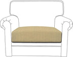 Easy-Going Stretch Cushion Cover Sofa Cushion Furniture Protector Sofa Seat by Easy-Going