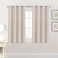 H.VERSAILTEX Blackout Curtain for Living Room Small Window Kitchen Blackout by HVERSAILTEX