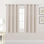 H.VERSAILTEX Blackout Curtain for Living Room Small Window Kitchen Blackout by HVERSAILTEX