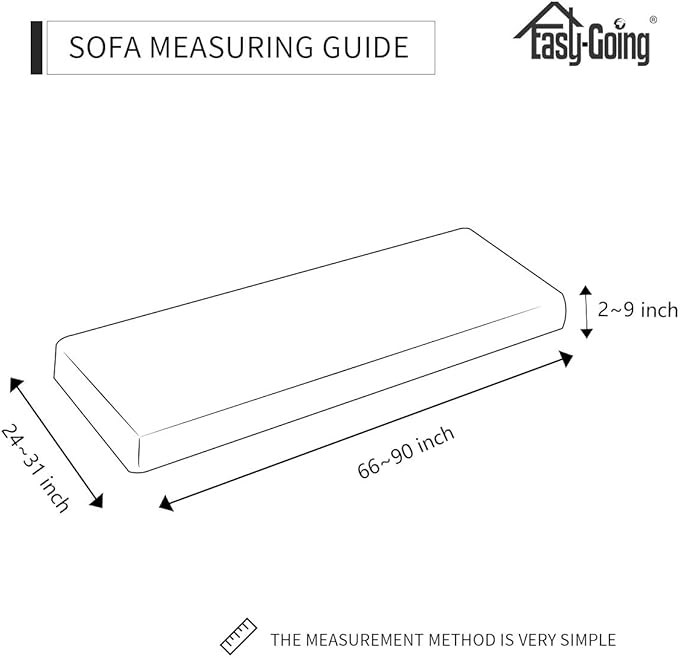 Easy-Going Stretch Cushion Cover Sofa Cushion Furniture Protector Sofa Seat - Image 4