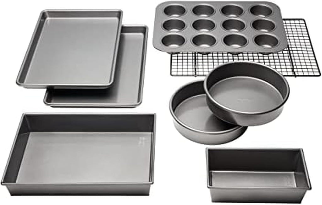 Chicago Metallic 4-Piece Toaster Oven Bakeware Set