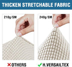 H.VERSAILTEX 3 Piece Stretch Sofa Covers - Image 5