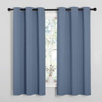 NICETOWN Home Fashion Thermal Insulated Solid Grommet Blackout Window Treatment by NICETOWN