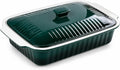Large Baking Dish with Lid,5.5 Quart Lasagna Pan with Lid, 13.5x9 inch Ceramic Casserole Dish with Lid, Microwave, Dishwasher Safe