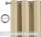 Yakamok Thermal Insulated Grommet Blackout Draperies/Drapes - Image 2