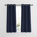 NICETOWN Blackout Navy Curtains & Drapes 48 inch Long by NICETOWN