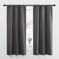 NICETOWN Grey Window Curtains for Bedroom by NICETOWN