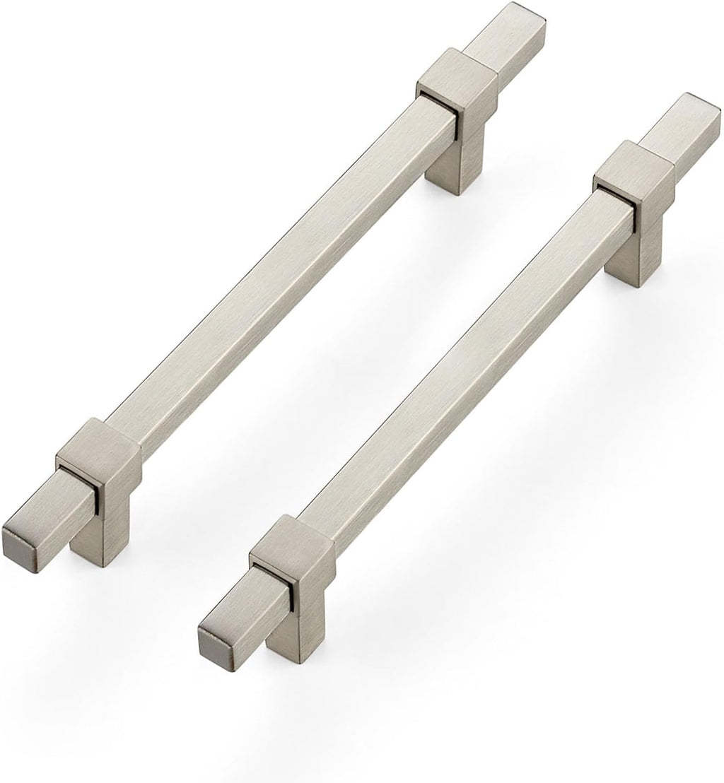 30 Pack Black Cabinet Handles, 3" Hole Center Drawer Pulls Cabinet Hardware