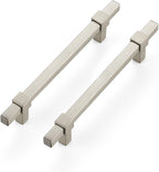 30 Pack Black Cabinet Handles, 3" Hole Center Drawer Pulls Cabinet Hardware