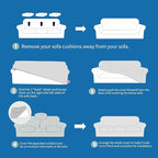 XINEAGE 2026 New 3 Pieces Couch Covers - Image 7