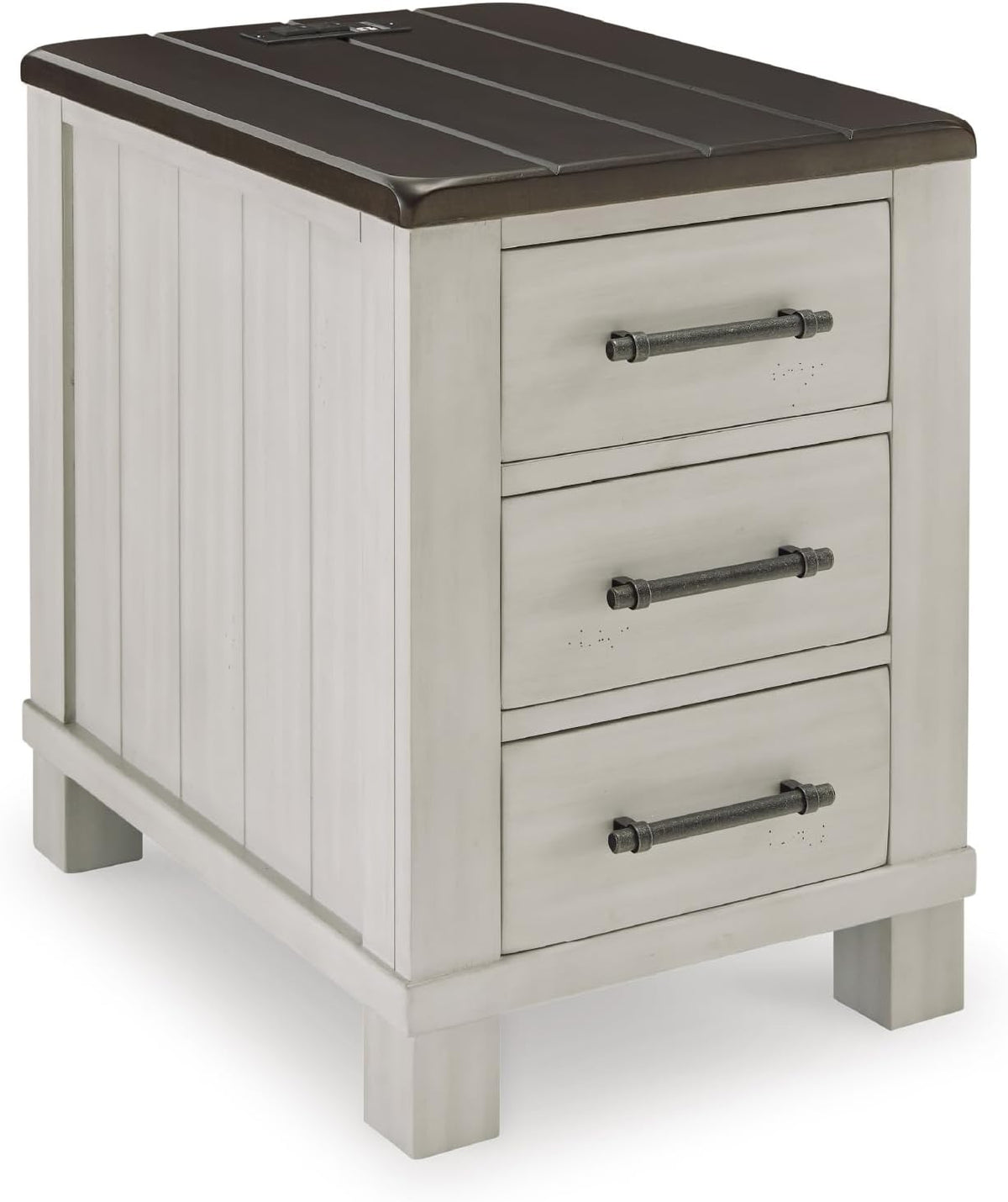 Signature Design by Ashley Chairside End Table with Charging Station