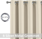 Yakamok Thermal Insulated Grommet Blackout Draperies/Drapes - Image 2