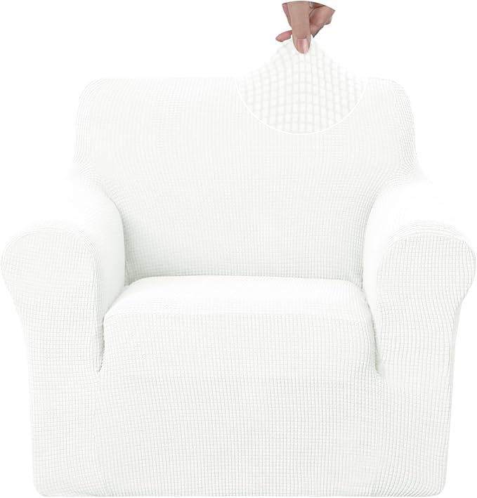 U-NICE HOME Stretch Recliner Chair Cover, Pet Friendly Armchair Slipcover by U-NICEHOME