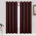 Yakamok Window Treatment Blackout Thermal Insulated Room Darkening Solid by Yakamok
