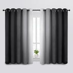 SimpleHome Ombre Room Darkening Curtains by SimpleHome
