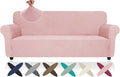 ZNSAYOTX Super Stretch Sofa Cover, New Striped Sofa Covers Fitted Slipcovers by ZNSAYOTX