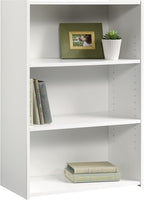 Sauder Beginnings 3-Shelf Bookcase/ Book shelf, Soft White finish