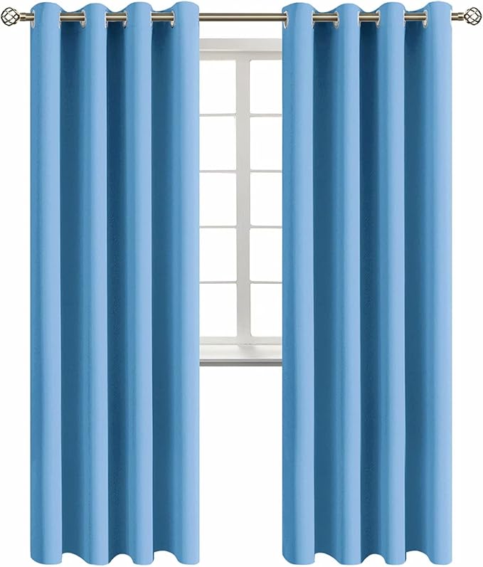 BGment Room Darkening Curtains 84 Inches Long by BGment