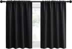 NICETOWN Short Curtains 36 inches Long, Kitchen Window Curtains Over Sink - Image 2