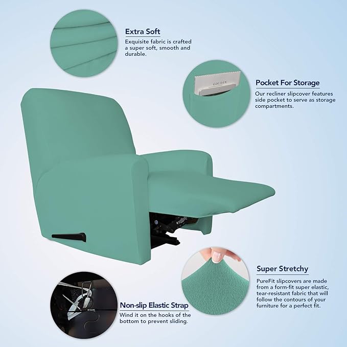 PureFit Super Stretch Chair Sofa Slipcover - Image 3