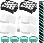 LA802 Filters and Brush Roller Kit Compatible with Shark LA802 LA742 Vacuum