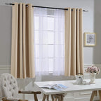 NICETOWN Bedroom Curtains Room Darkening Drapes - Image 6