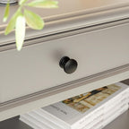 25Pack 1-3/16 in Black Cabinet Knobs