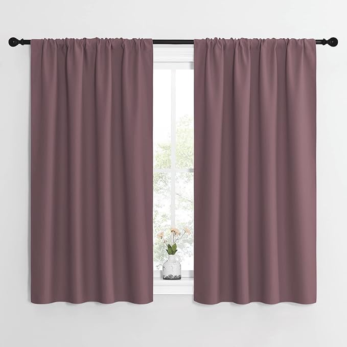 NICETOWN Kitchen Curtains, Short Blackout Curtains & Drapes, Home Decoration by NICETOWN