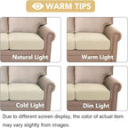 H.VERSAILTEX Super Stretch Individual Seat Cushion Covers Sofa Covers Couch - Image 7