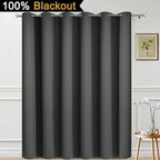 Yakamok Extra Wide Blackout Full Shading Curtains - Image 2