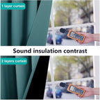 NICETOWN 100% Blackout Blinds, Laundry Room Decor Window Treatment Curtains - Image 3