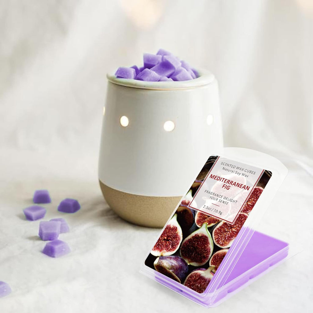 STRN Wax Melts, Scented Soy Wax Cubes Flower & Fruit Fragrance 16 Packs