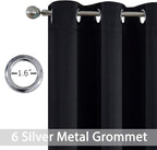 Yakamok 72 Inch Long Blackout Curtains - Image 3
