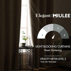MIULEE Blackout Curtains 96 Inches Long - Image 2