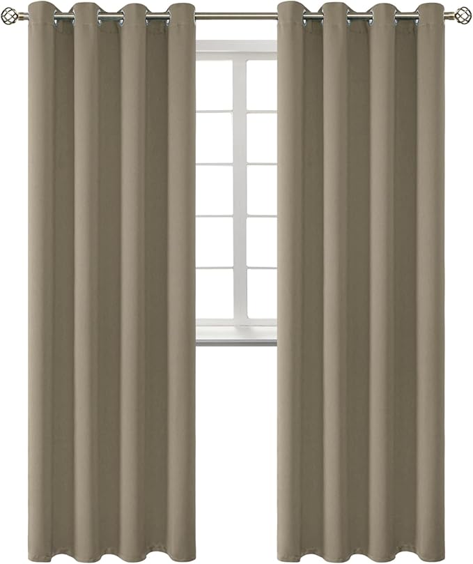 BGment Room Darkening Curtains 95 Inches Long by BGment