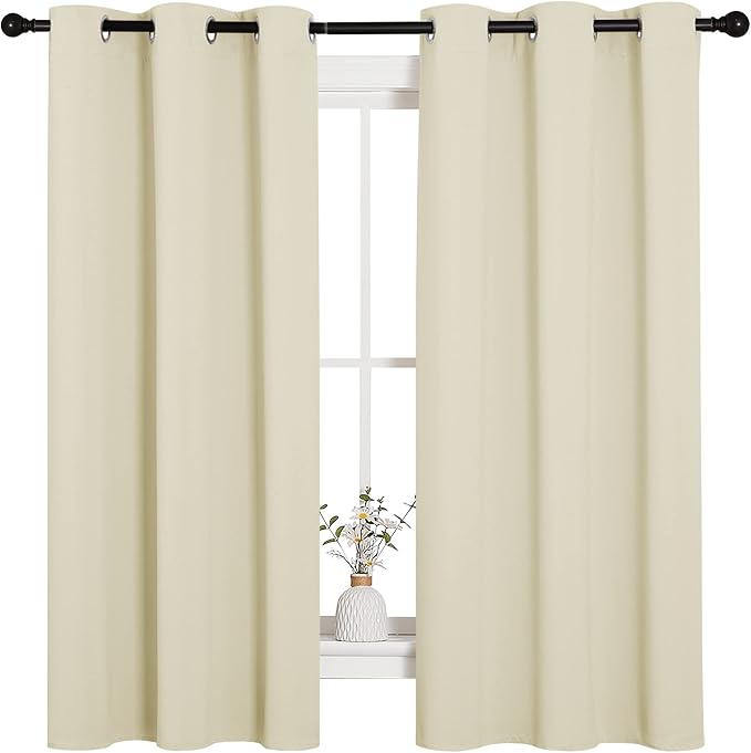 NICETOWN Kitchen Curtains for Decoration, Thermal Insulated Grommet Room - Image 2