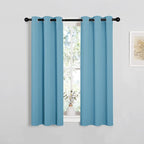 NICETOWN Thermal Insulated Curtains Blackout Draperies, Window Treatment Solid - Image 2