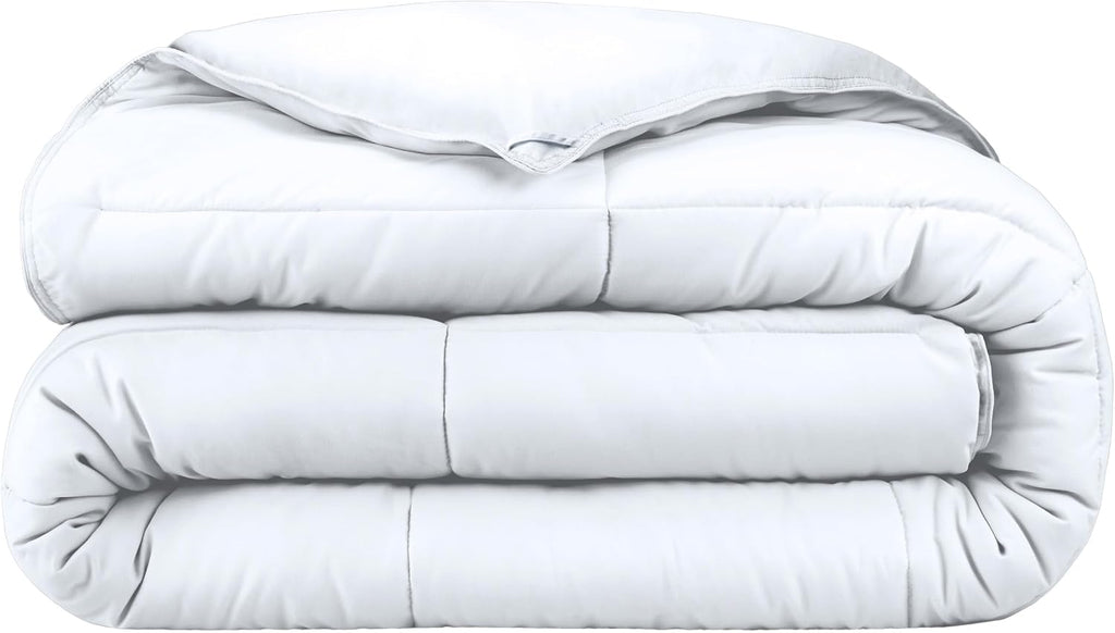 Bare Home Duvet Insert Comforter (Queen, White)