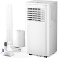 Antarctic Star 10000 BTU Portable Air Conditioner, 4-in-1 AC Unit with Cooling, Dehumidifier & Fan Modes, Sleep Mode, 24H Timer & Remote Control, Moving Wheels & Window Installation Kit