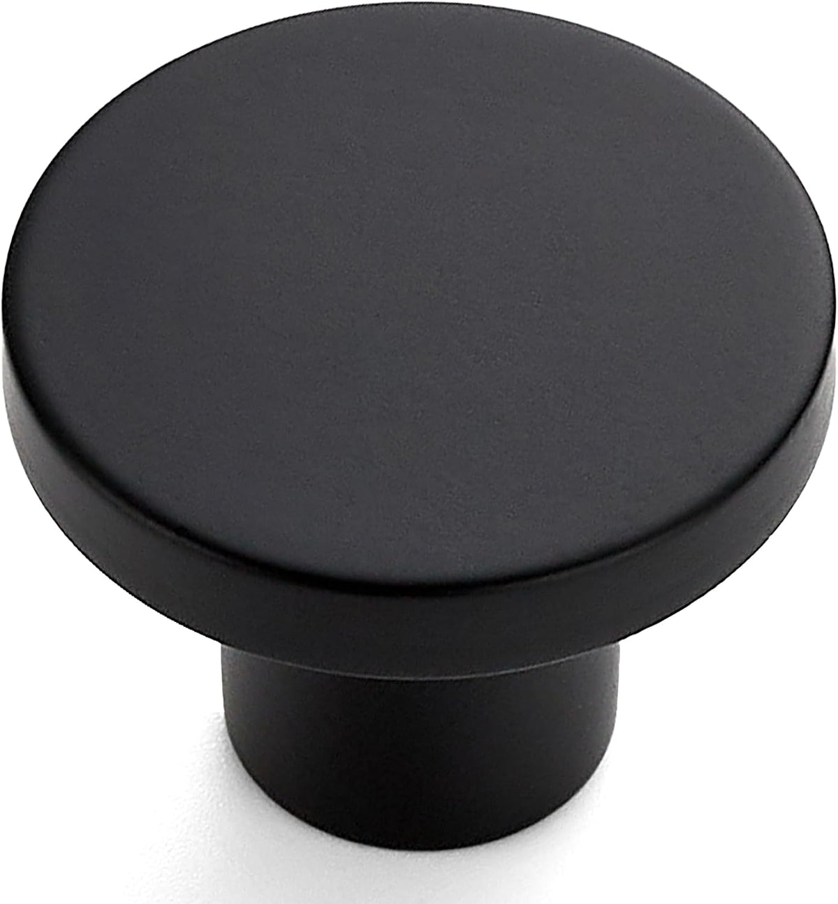 Ravinte Cabinet Knobs, 10 Pack Black Dresser Drawer Pulls, 1-1/5 Inch