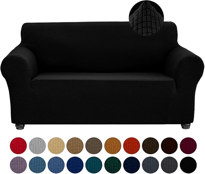 Joccun Stretch Loveseat Couch Cover Slipcover, 1-Piece Sofa Cover by Joccun