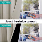 NICETOWN Natural 100% Blackout Lined Curtains, 1 Pair, 2 Thick Layers Narrow - Image 4